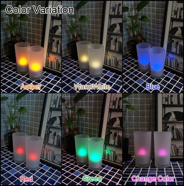 LEDキャンドル スマートキャンドル smartcandle 4ピース充電式