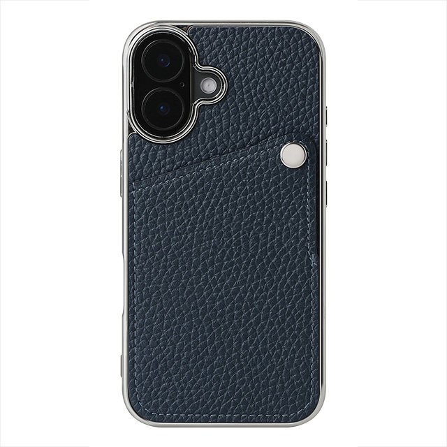 porte bonheur iphone 17 シュリンクレザーケース　ブラック iPhone 17｜ Back Cover Case ｜ブラック – Porte Bonheur