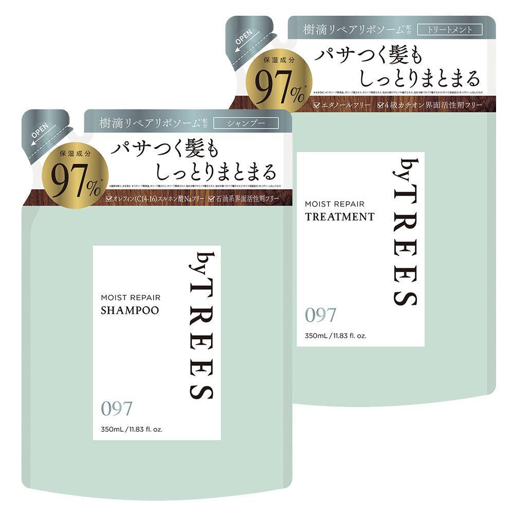 byTREES 詰め替え バイツリーズ 詰替 350mL + シャンプー