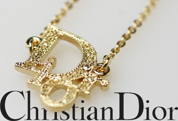 Christian Dior ロゴ ネックレス ゴールド D21706 :D21706:ビューティフルウーマン - 通販 - Yahoo!ショッピング
