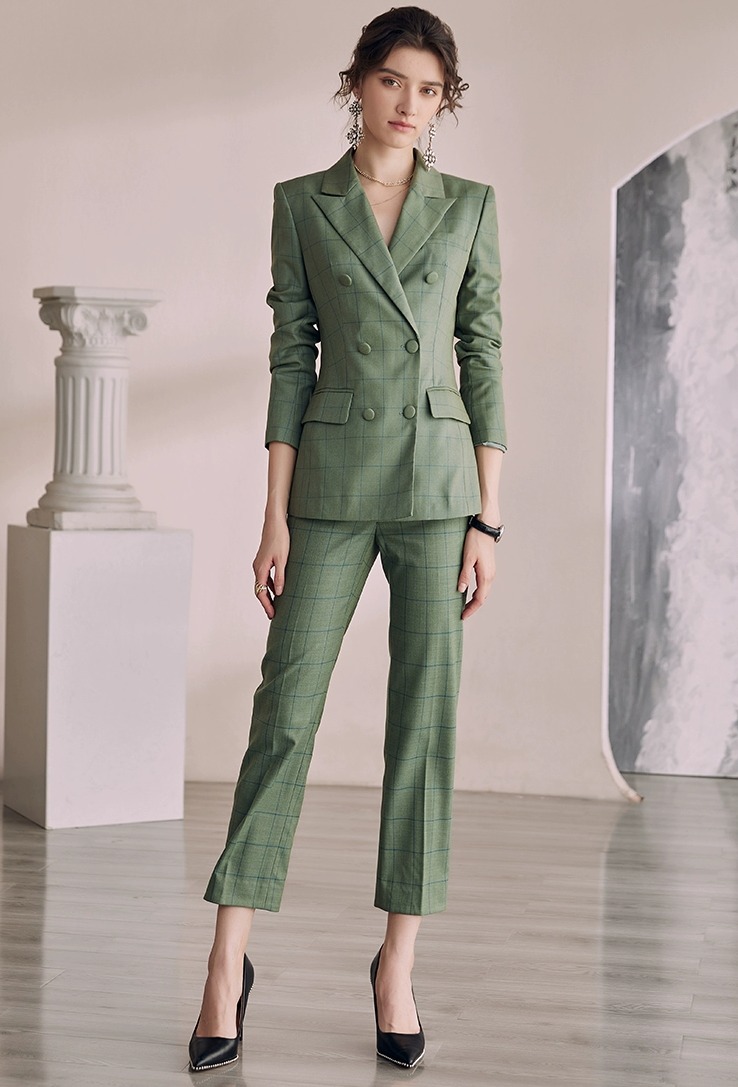 Green　PLEATS PLEASE ストレートパンツ　S　ポケット無 osharewalker ストレートパンツ レディース ロング ボトムス
