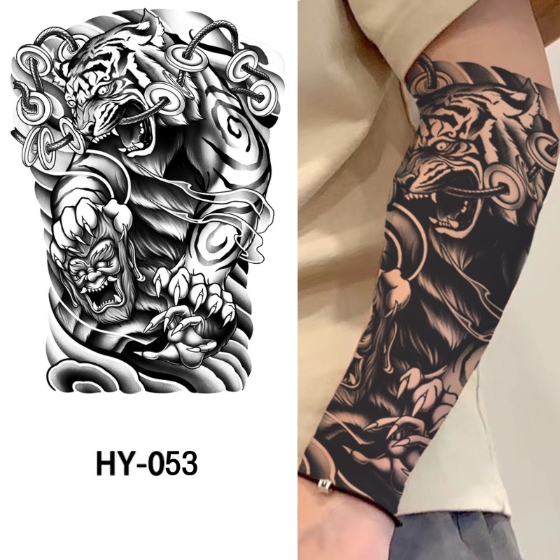 全54種類 BIG ジャグアタトゥーシール 2週間 フェイクタトゥー メイク