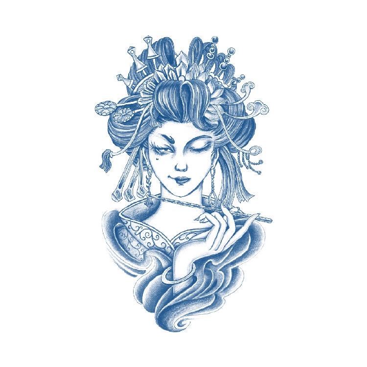 GZ ジャグアタトゥーシール 2週間で消える タトゥーシール フェイク