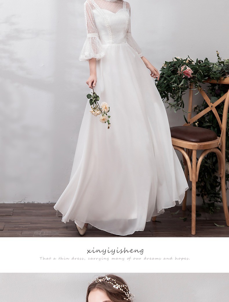 ウェディングドレス 長袖 ウェディングドレス白 パーティードレス 花嫁ロングドレス パフスリーブ 結婚式 二次会 エレガント 細身 レース 挙式 姫系hs4526 :hs4526:sun-day - 通販 - Yahoo!ショッピング