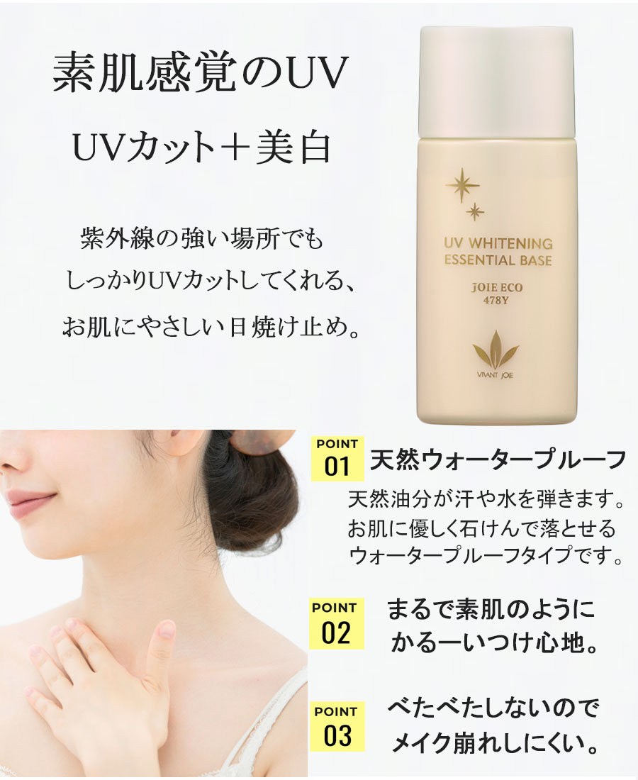 【正規品取扱店】ビーバンジョア 薬用 UV美白エッセンシャルベース52mL×2本 VIVANT JOIE（ビーバンジョア） 薬用UV美白エッセンシャルベース 52ml