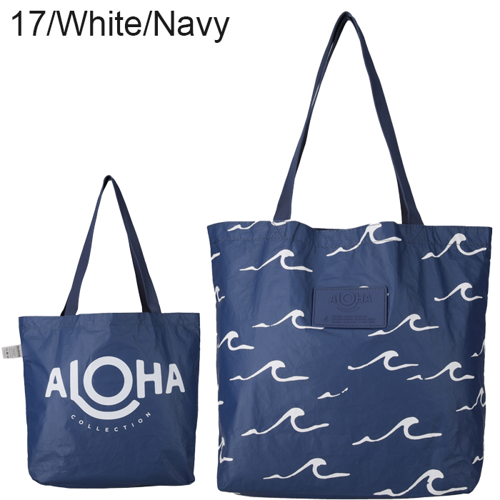 ALOHA アロハコレクション リバーシブルトートバッグ レディース