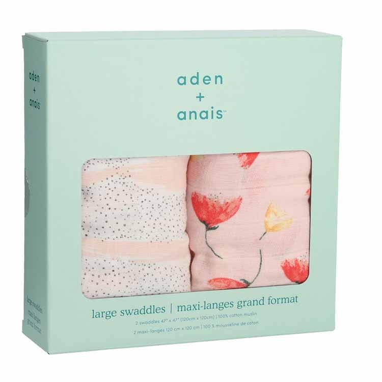 エイデンアンドアネイ おくるみ 2枚セット ギフト 出産祝い ギフト Aden+Anais :adan-sw-002:BeautyHolister -  通販 - Yahoo!ショッピング