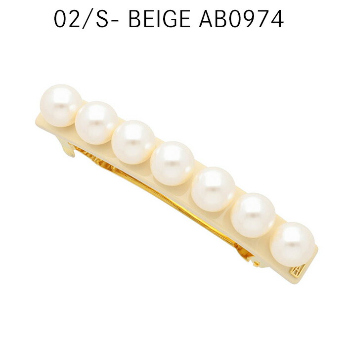 人気商品の中古品・新品・未使用品 ドゥ アレクサンドル PARIS DE ALEXANDRE パリ パール バレッタ ヘアアクセサリー