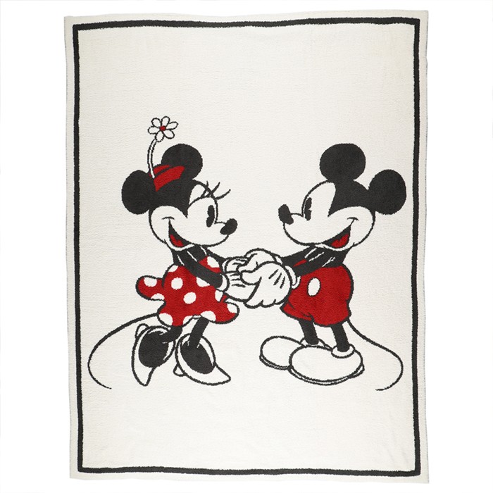 ベアフットドリームス ディズニー ブランケット ミッキーマウス ミニーマウス ブランケット DISNEY Mickey ＆ Minnie ブランケット  毛布 秋冬 ギフト