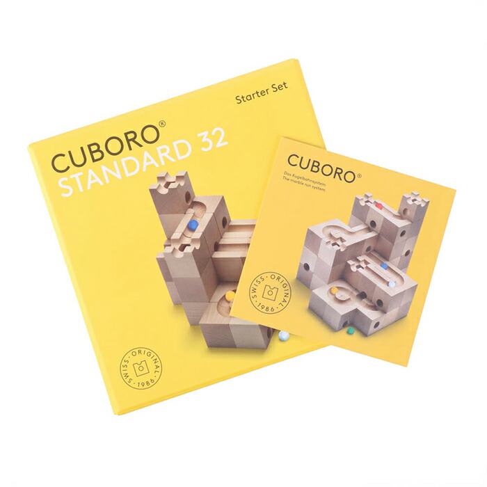 【キュボロ】Cuboro Standard 知育玩具 木製ブロック cuboro 【並行輸入品】キュボロ スタンダード 32 CUBORO