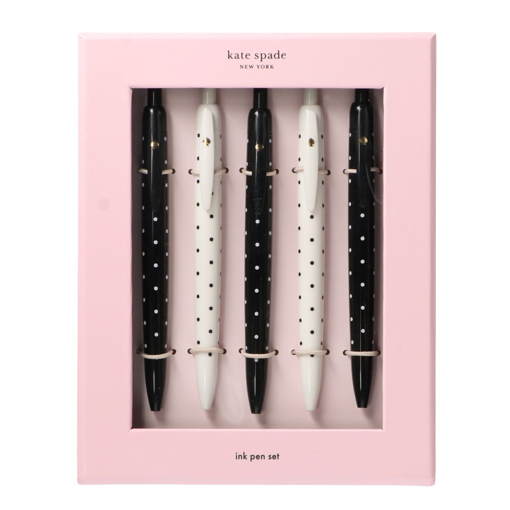 ケイトスペード ペン セット 文具 小物 kate spade new york ケイトスペードニューヨーク プレゼント ボールペン 5本セット  ギフト :kate-pen-001:BeautyHolister - 通販 - Yahoo!ショッピング