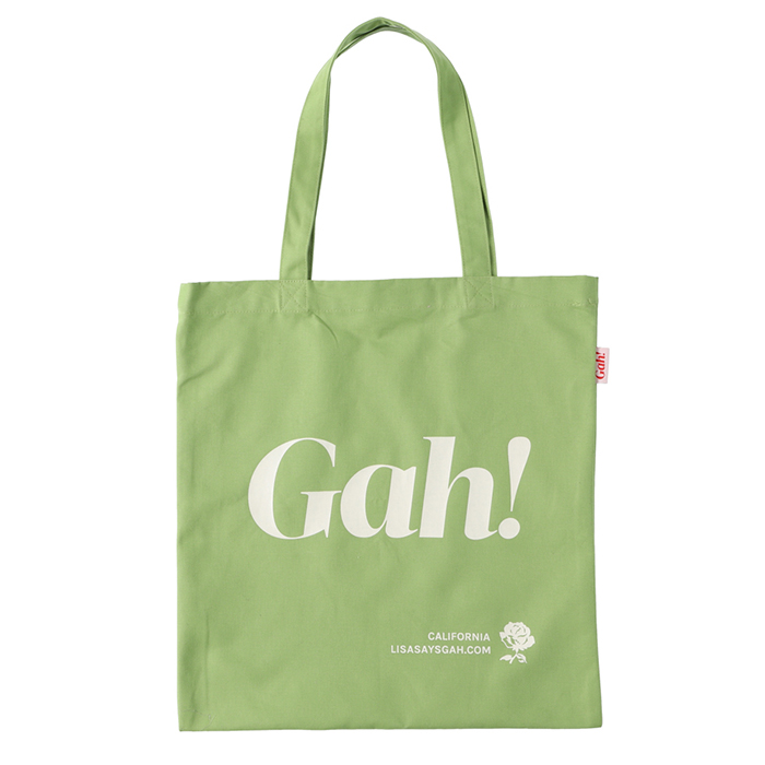 格安saleスタ ガウ セイ リサ トートバッグ Tote Gah Classic Gah! Says Lisa ミュージシャン