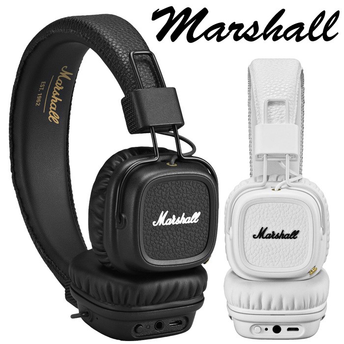 マーシャル ヘッドフォン Marshall メジャーII ブルートゥース Major II Bluetooth Earphones  :mar-001:BeautyHolister 通販 