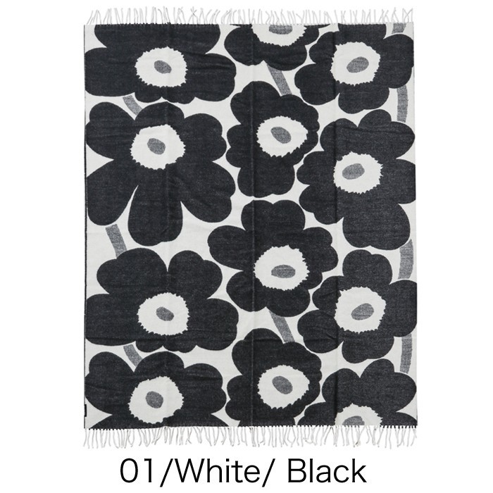 マリメッコ ブランケット 毛布 ウニッコ Unikko Blanket ウール 花柄 Marimekko｜beautyholic｜02