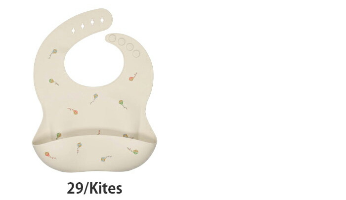 mushie ムシエ シリコンビブ Silicone Baby Bib お食事エプロン 赤ちゃん シリコン 袖なし メール便 |  | 42