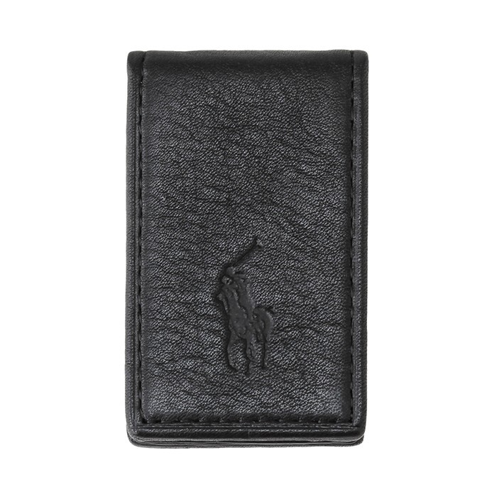 POLO RALPH LAUREN/メンズ ペブルドレザー マネークリップ POLO RALPH LAUREN 【並行輸入品】ポロ ラルフ ローレン