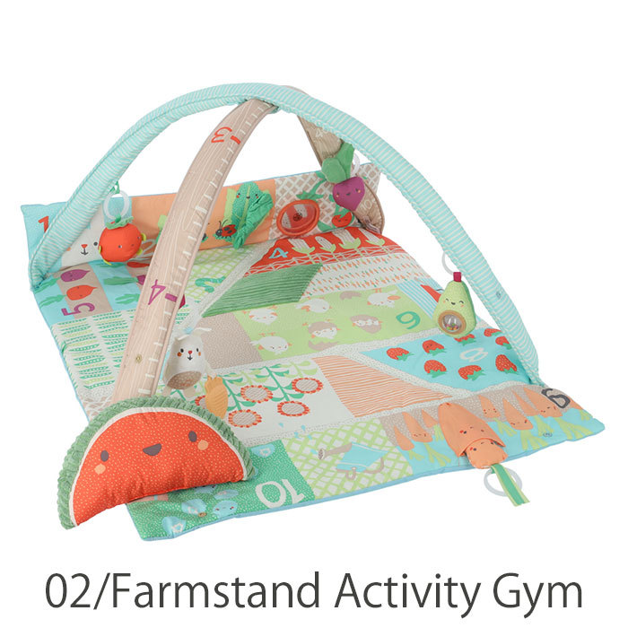 スキップホップ おもちゃ SKIP HOP ベビージム アクティビティジム ABC - Me Activity Gym Farmstand Activity Gym｜beautyholic｜03