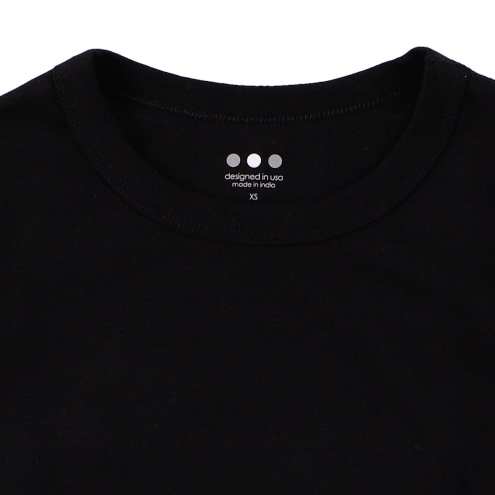 スリードッツ ロンT カットソー 長袖 Tシャツ ロングスリーブ クルーネック Three Dots ESSENTIAL HERITAGE KNIT  CREW-NECK Tシャツ レディース