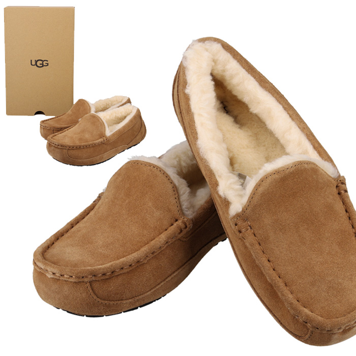 UGG モカシン レディース アグ ムートン アスコット 海外正規品 UGG Ascot キッズ ベージュ ぺたんこ 靴 フラット ボア 防寒  歩きやすい 1120886K : ugg-ascot-001 : BeautyHolister - 通販 - Yahoo!ショッピング