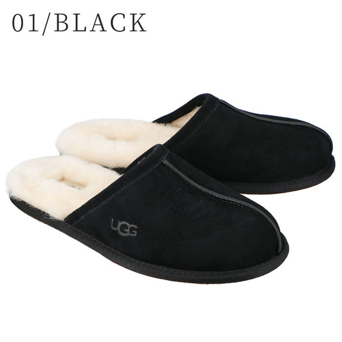 UGG メンズ スリッパ シープスキンルームシューズ SCUFF スカッフ