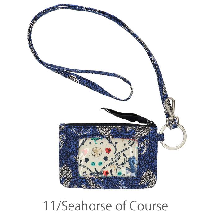 ベラブラッドリー Idケース 社員証入れ 定期入れ Icカード ネックホルダー カードケース ランヤード Vera Bradley Cotton Zip Id Lanyard メール便 Vb Idl 001 ビューティホリック 通販 Yahoo ショッピング