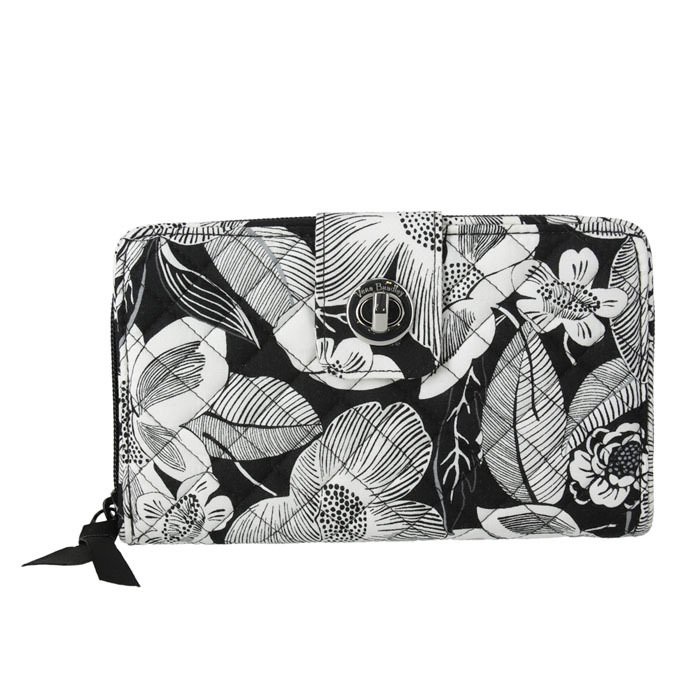 ヴェラブラッドリー/Vera Bradley ウォレット ターンロック 長財布　VERA BRADLEY Iconic RFID Turnlock  Wallet