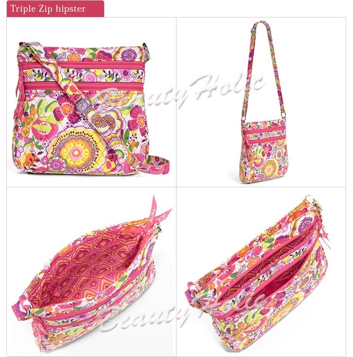 ヴェラブラッドリー ベラブラッドリー VERA BRADLEY Triple Zip