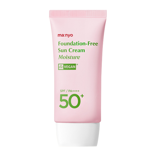 【選べる2種類】魔女工場 ファンデフリー サンクリーム / ファンデフリー サンクリーム モイスチャー 50ml SPF50+/PA++++  [Manyo Factory 日焼け止め 化粧下地]