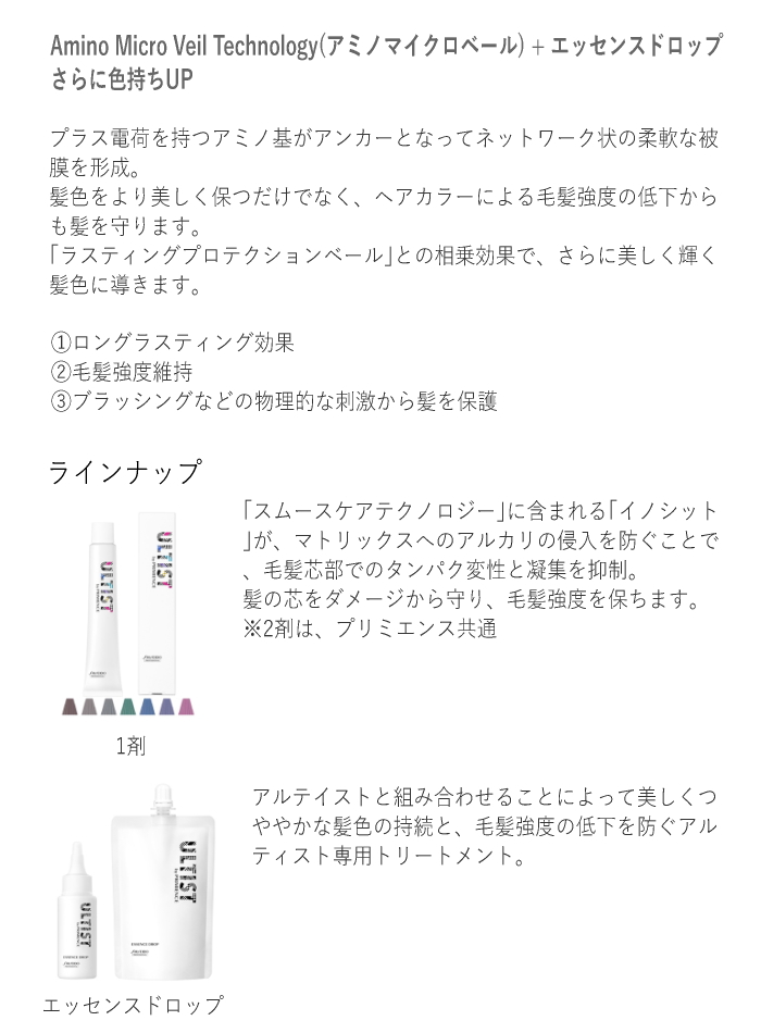 資生堂 アルティスト エッセンスドロップ 60ml