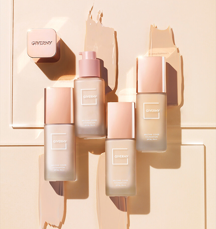 ジヴェルニー ファンデーション ジベルニー 密着カバー GIVERNY