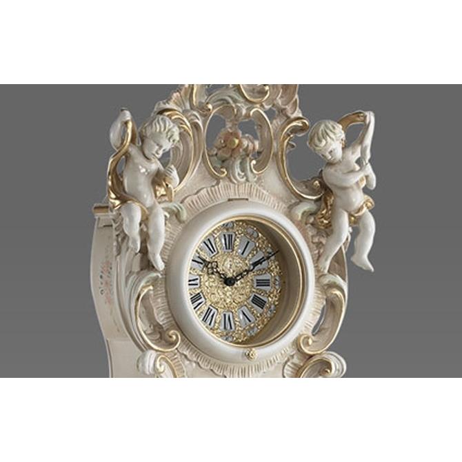 Italia Consonni ブリリアントROCOCO天使のホールクロックOV 置き時計