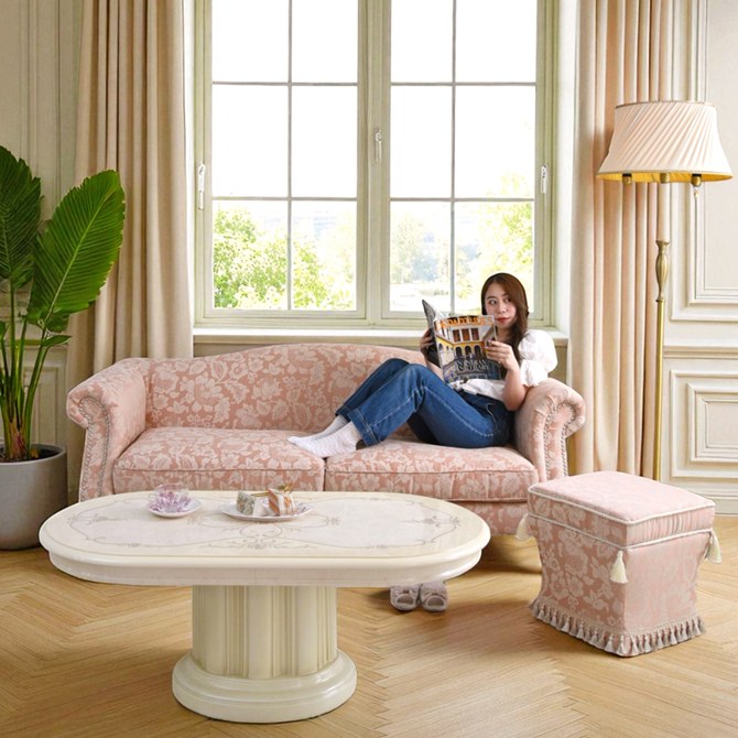 ロココ調スツール プリンセススツール 椅子 腰掛け クラシック調 販売