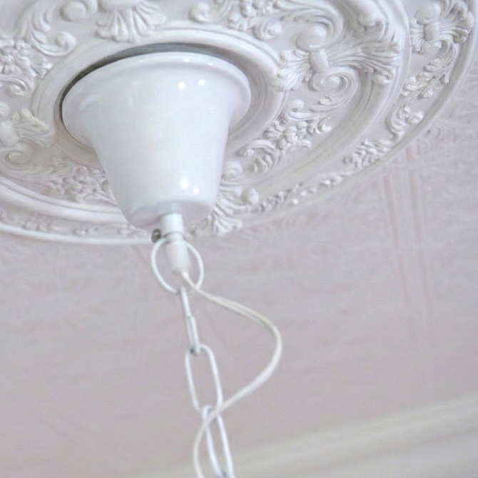 ロココ調 シャンデリア 12灯 LED電球付 ホワイト 姫系 ヨーロピアン 天井照明 10畳用 12畳用 アンティーク調 照明 省エネ かわいい 一人暮らし [Y]_9