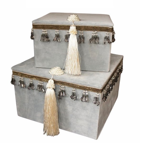 ジェニファーテイラーBOX2Pセット　ジェニファーテイラーボックス ジェニファーテイラー BOX2Pセット Toile de Jouy｜おしゃれ