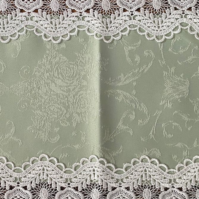 テーブルセンター 長方形 テーブルリネン 敷物 レース 画像3