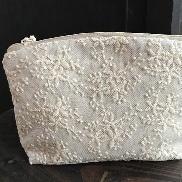 Yahoo! Yahoo!ショッピング(ヤフー ショッピング)cotton flora コットンフローラ Ａ３ ポーチ ロココ調 Ｒｏｃｏｃｏ アンティーク調 ヨーロピアン クラシック エレガント