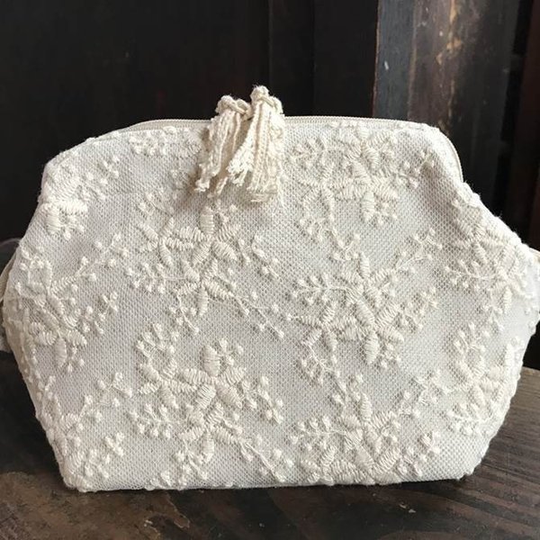 Yahoo! Yahoo!ショッピング(ヤフー ショッピング)cotton flora コットンフローラ Ａ６ ボックスポーチ ロココ調 Ｒｏｃｏｃｏ アンティーク調 ヨーロピアン クラシック エレガント