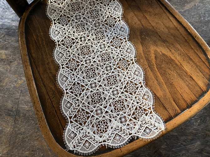 レース テーブルセンター 18×180cm 長角レーステーブルセンター レース