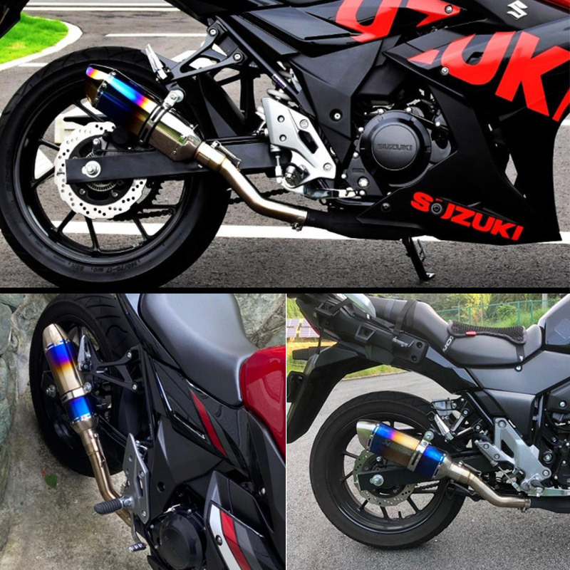 エキゾーストパイプ 中間パイプ エキパイ GSX250R Vストローム