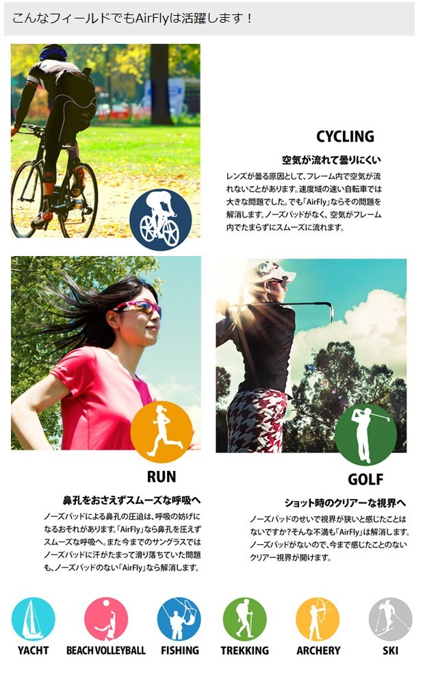 送料無料安い AirFly(エアフライ) Be.BIKE PayPayモール店 - 通販 - PayPayモール AF101スペアレンズ 調光ブラウン スポーツサングラス アイウエア 超歓迎在庫