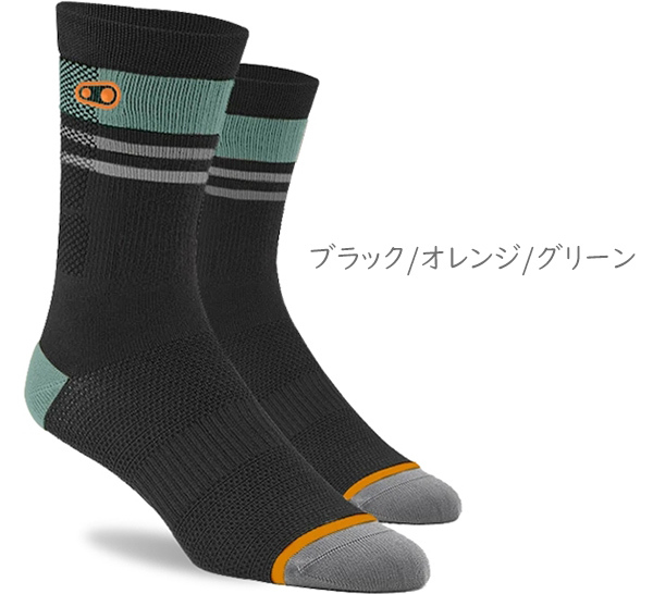 ソックス クランクブラザーズ ICON MTB SOCKS 自転車 靴下 スポーツソックス 高い通気性 摩擦の低減 コンプレッション メンズ レディース CRANK BROTHERS