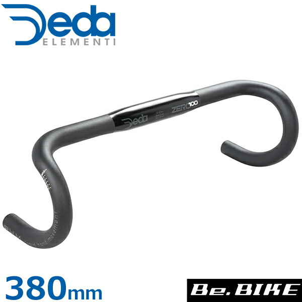 DEDA デダ ZERO 100 RHM BOB 31.7 380 ドロップバー カラー:ブラック