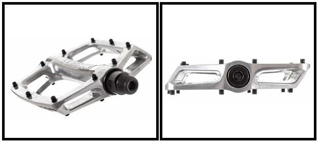 DMR BIKES V8 Pedal ポリッシュシルバー 自転車 ペダル(フラット