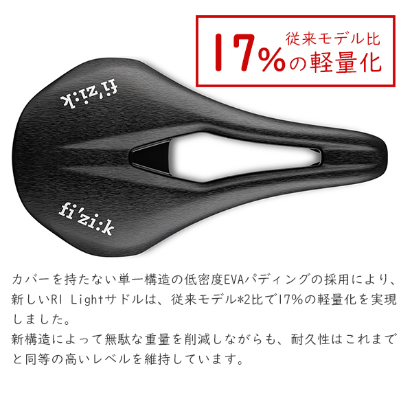 フィジーク（fi'zi:k） サドル ヴェント アルゴ R1 ライト カーボン