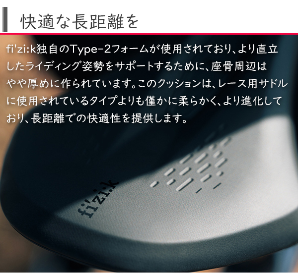 フィジーク（fi'zi:k） サドル fi'zi:k ARGO TERRA X1 カーボンレール