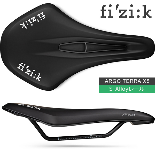 フィジーク サドル fi’zi:k ARGO TERRA X5 S-Alloyレール for GRVEL 自転車 サドル ショートノーズサドル グラベル