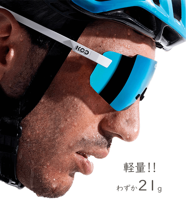 KOO SUPERNOVA アイウエア 自転車 サングラス フレームレス 軽量 KASK