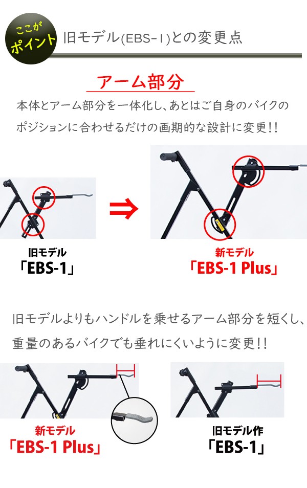 ミノウラ　EBS-1 plus イージーバイクスタンドプラス 自転車 スタンド　メンテナンススタンド ディスプレイスタンド 