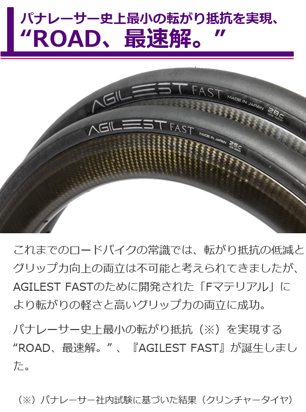 自転車 タイヤ パナレーサー アジリスト ファースト 