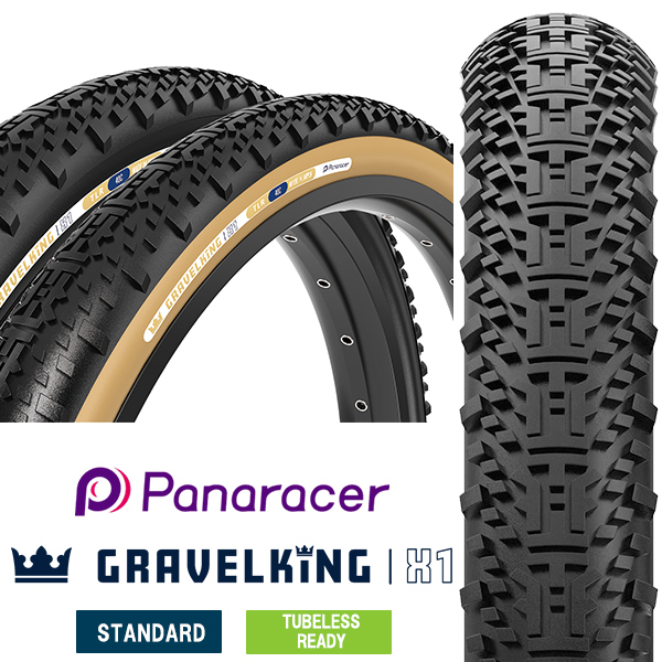 Panaracer（パナレーサー） 自転車 タイヤ グラベルキング X1 1本